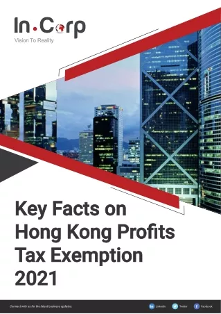 Key Facts on Hong Kong Profits Tax Exemption 2021