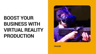 Augmented reality production company