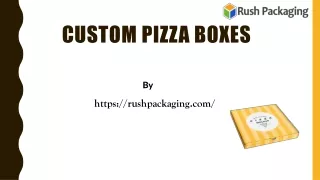 custom pizza boxes