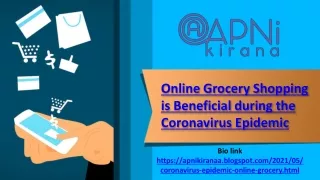 online grocery shopping benefits in coronavirus epidemic