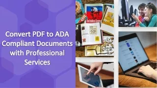 convert pdf to ada compliant documents with