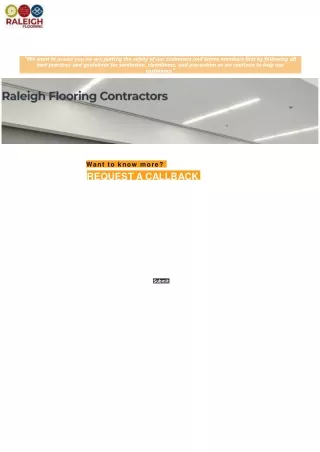 Raleigh Flooring Contractors