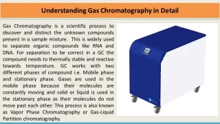understanding gas chromatography in detail