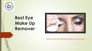 Best Eye Make Up Remover