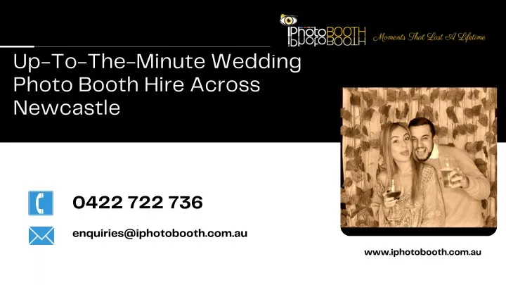 up to the minute wedding photo booth hire across