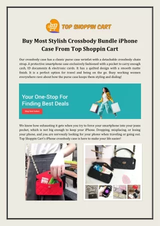 buy most stylish crossbody bundle iphone case