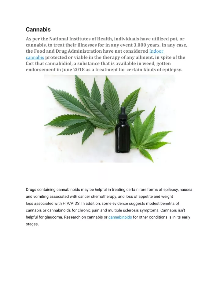 PPT - Cannabis 1 PowerPoint Presentation, Free Download - ID:10559420