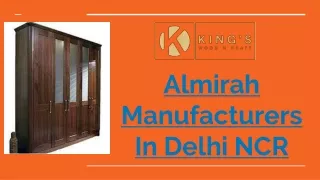 Almirah  Manufacturers In Delhi NCR- KIngs Wood N Kraft