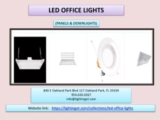 led office lights