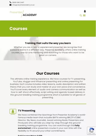 presenteracademy-courses