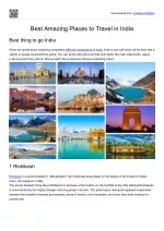 India - slide 1