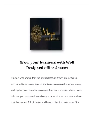 Maya Space Studio