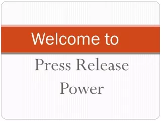 Free Press Release Submission Services Promote Your Website