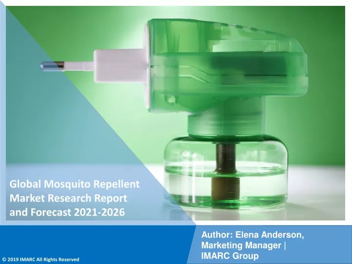 global mosquito repellent market research report
