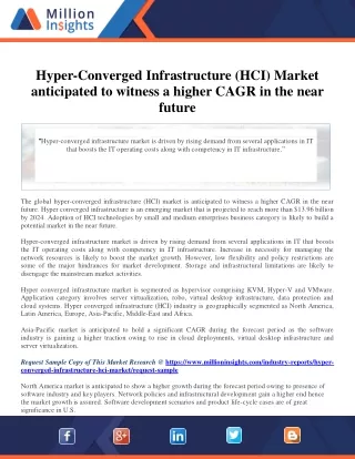 hyper converged infrastructure hci market