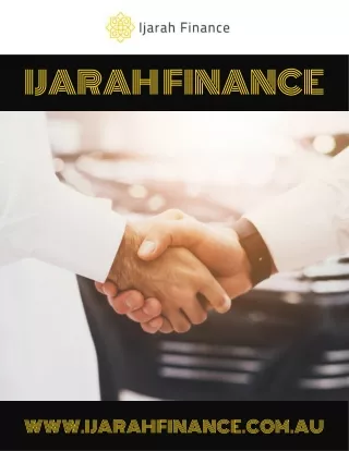 IJARAH FINANCE