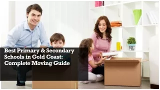 Best Primary & Secondary Schools in Gold Coast : Complete Moving Guide
