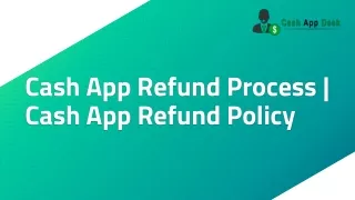 Cash App Refund Process