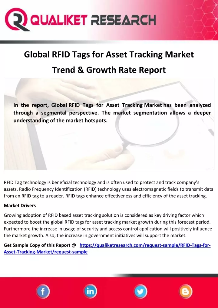 global rfid tags for asset tracking market