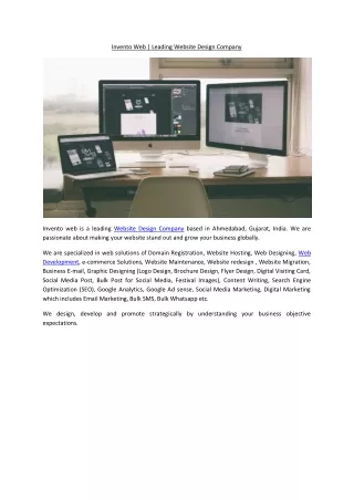 Web designing