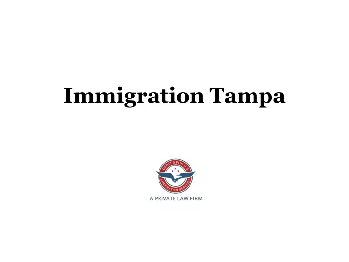 immigration tampa