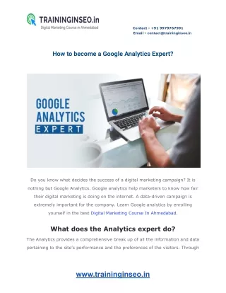contact 91 9979767991 email contact@traininginseo