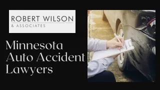 Minnesota Auto Accident Lawyers