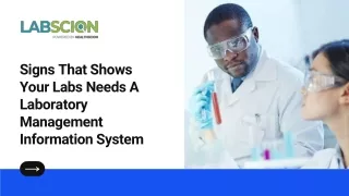 signs that shows your labs needs a laboratory