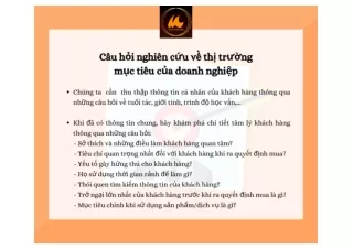 Tài liệu nghiên cứu khách hàng