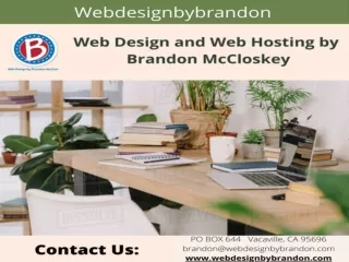 Web hosting domain registration Vacaville | Webdesignbybrandon