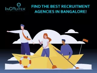 Find the best recruitment agencies in Bangalore!