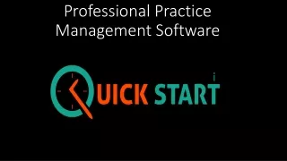 p rofessional p ractice m anagement software
