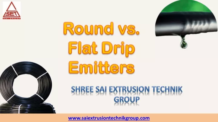 round vs flat drip emitters