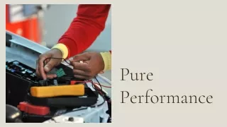 pure performance