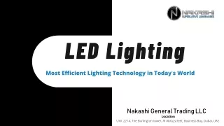 LED Lighting- World Most Efficient Lighting Technology