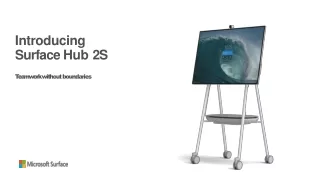 introducing surface hub 2s