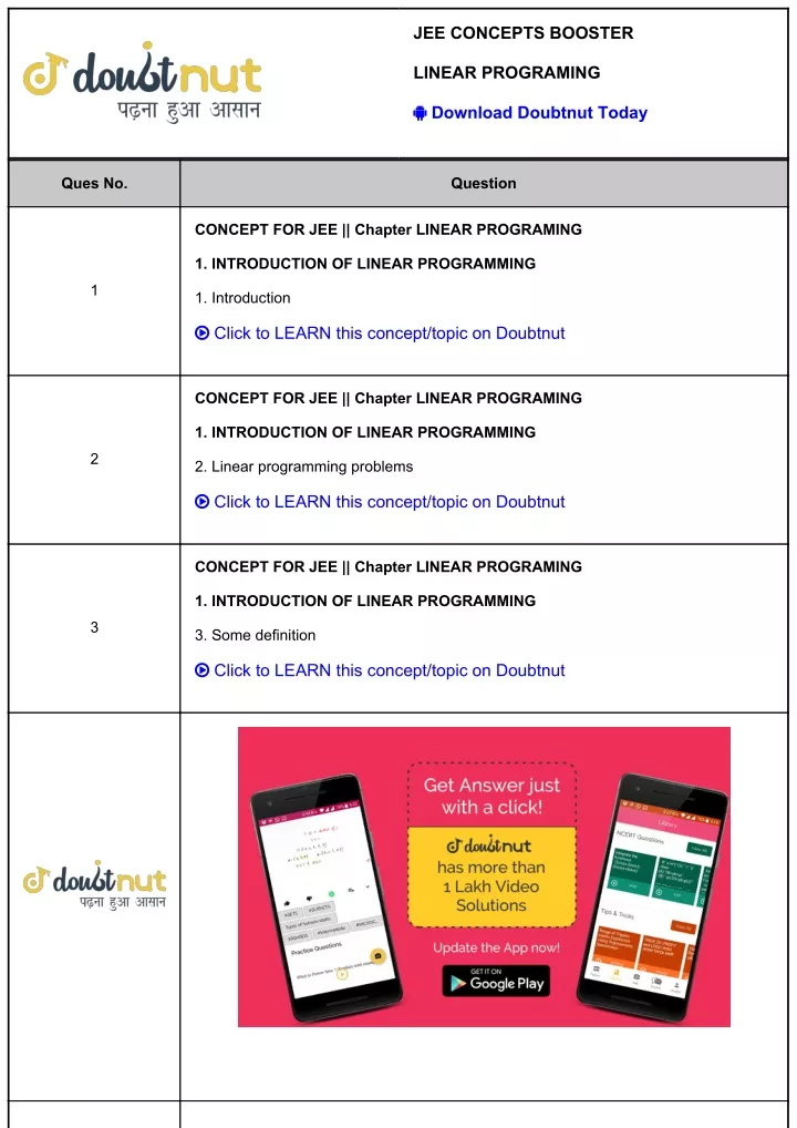 jee concepts booster