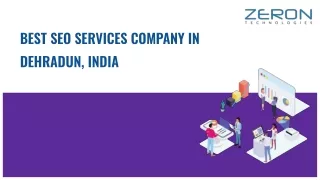 BEST SEO SERVICES COMPANY IN DEHRADUN, INDIA.