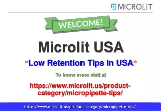 Low Retention Tips in USA