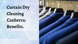 Curtain Dry Cleaning Canberra_ Benefits...