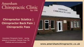 Chiropractor Sciatica | Chiropractor Back Pain | Chiropractic Fees