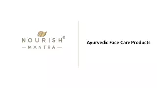 Ayurvedic Face Care Products Online