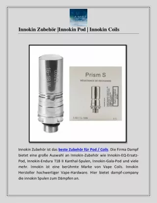 Innokin Zubehör |Innokin Pod | Innokin Coils