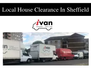 Local House Clearance In Sheffield