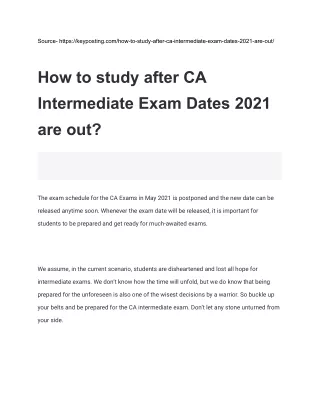 source https keyposting com how to study after