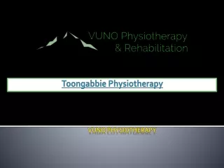 vuno physiotherapy