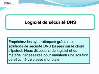 logiciel de s curit dns