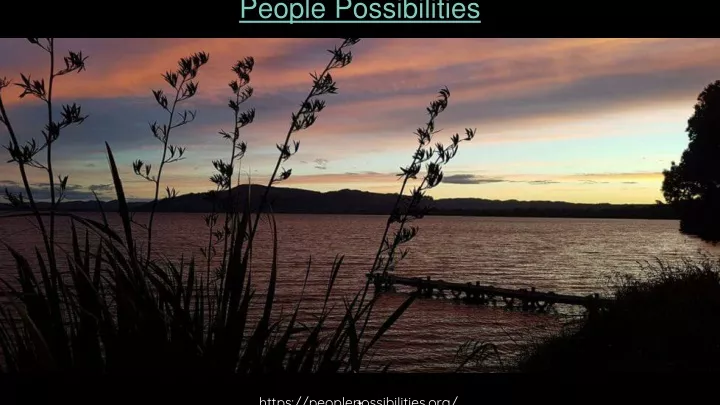 people possibilities