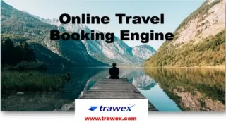 Online Travel Booking Engine - Trawex