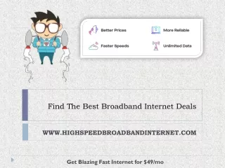 Find The Best Broadband Internet Deals